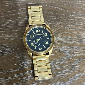 Express gold watch